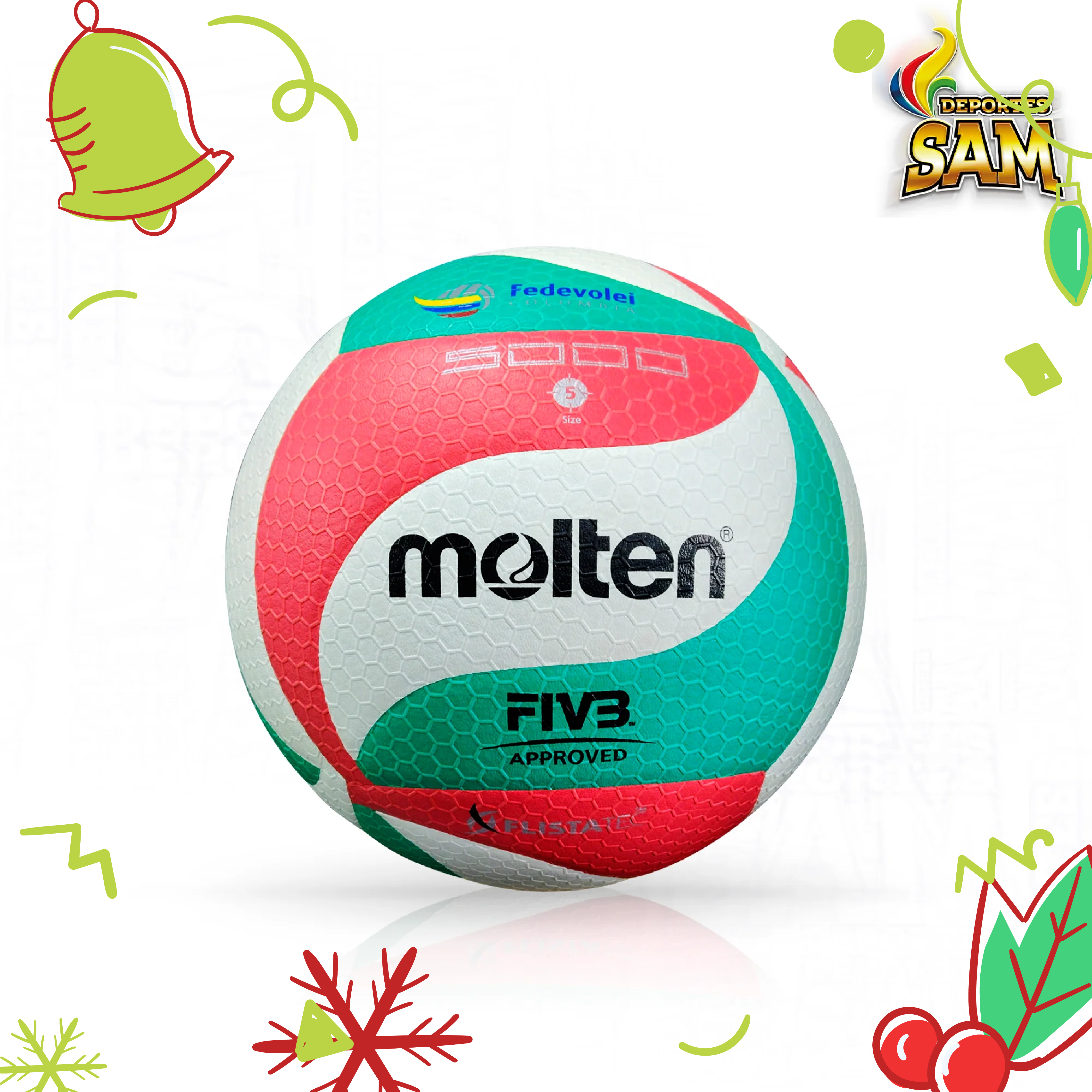 BALON VOLEIBOL FEDERACION V5M5000