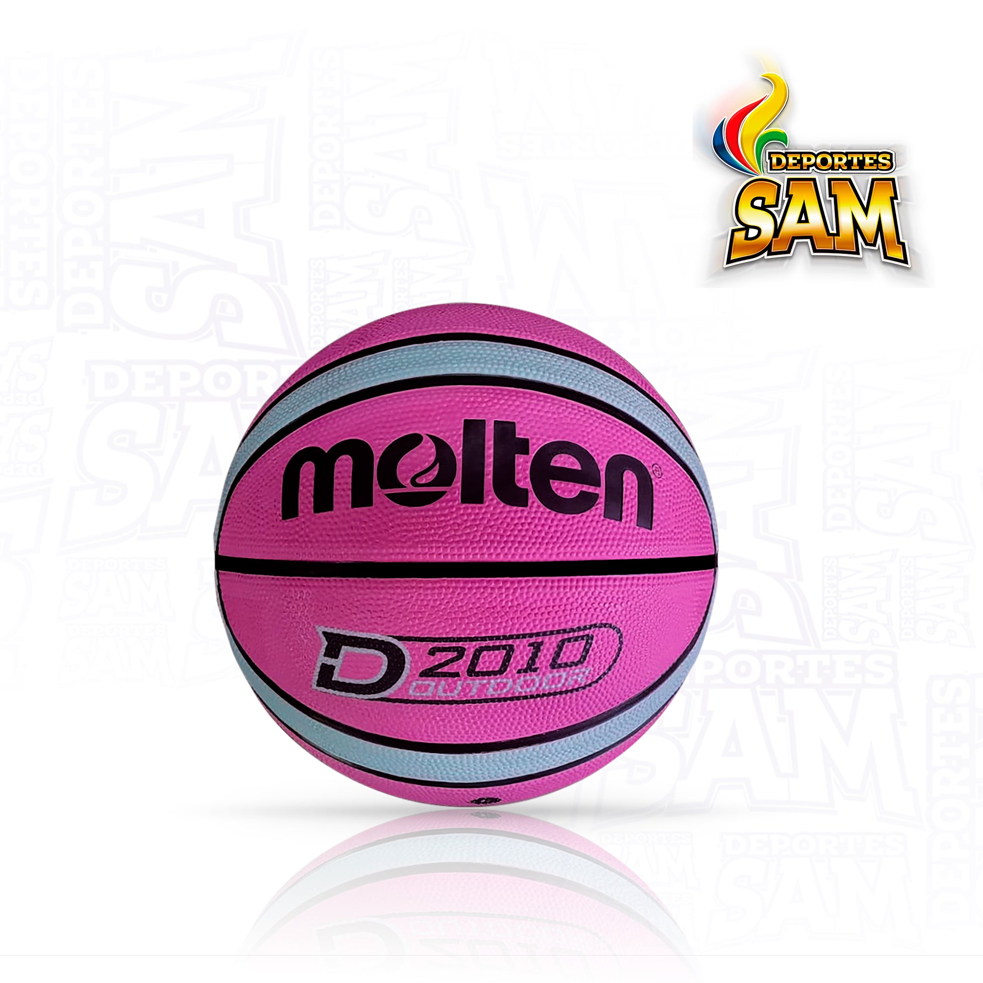 BALON BALONCESTO MOLTEN B6D2010 ROSADO