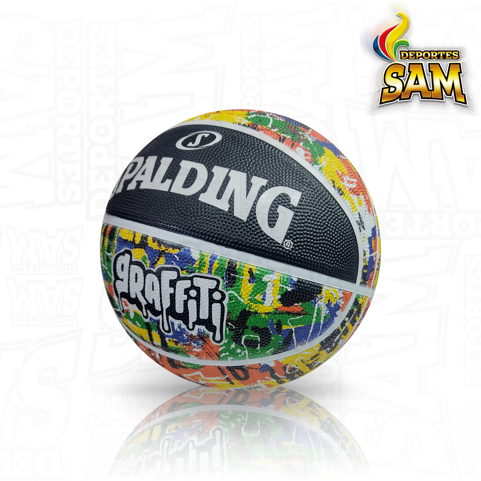 BALON BALONCESTO SPALDING GRAFITI