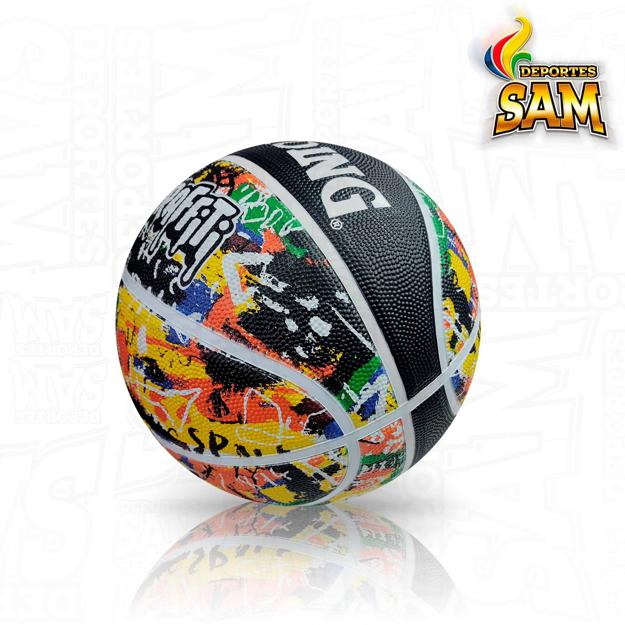 BALON BALONCESTO SPALDING GRAFITI