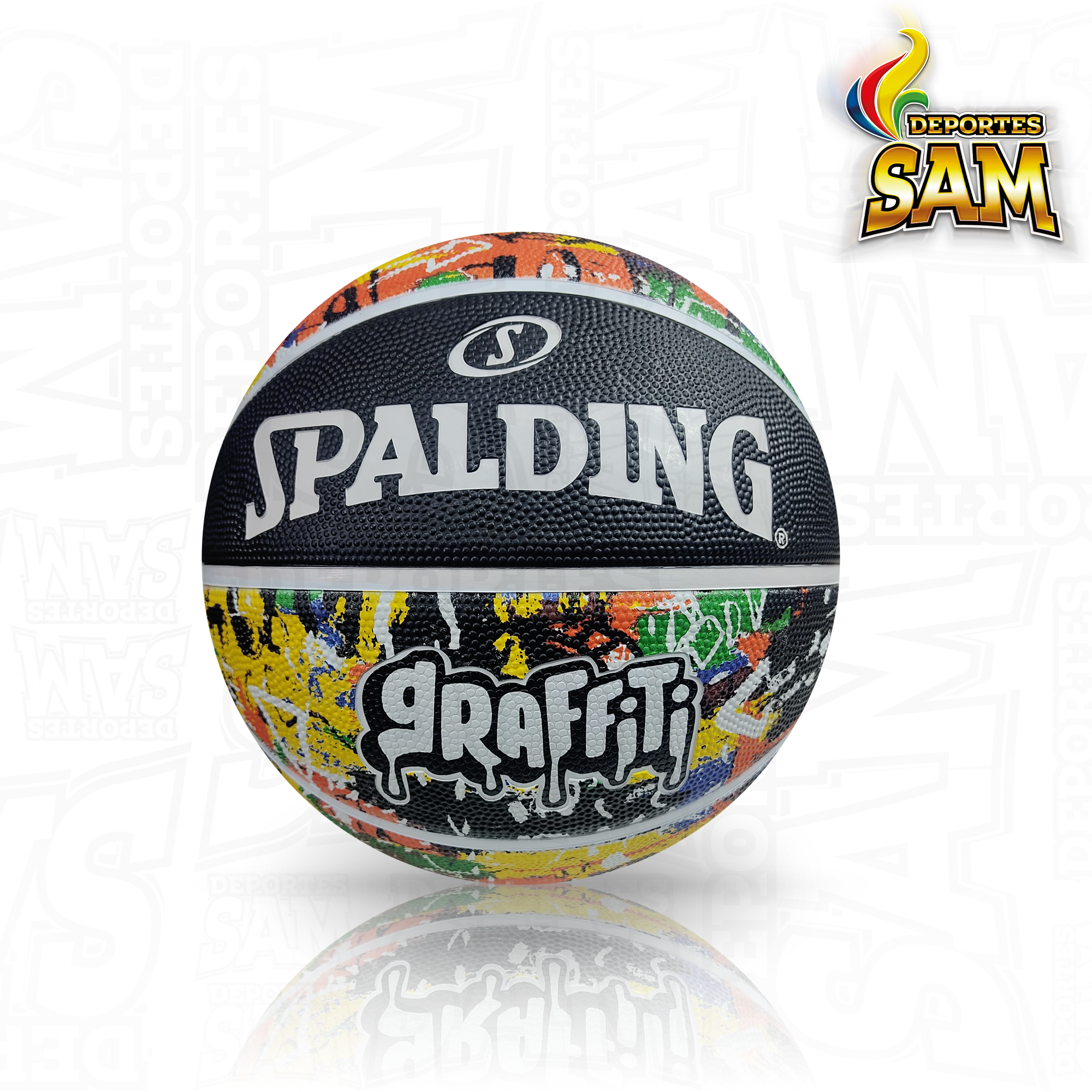 BALON BALONCESTO SPALDING GRAFITI