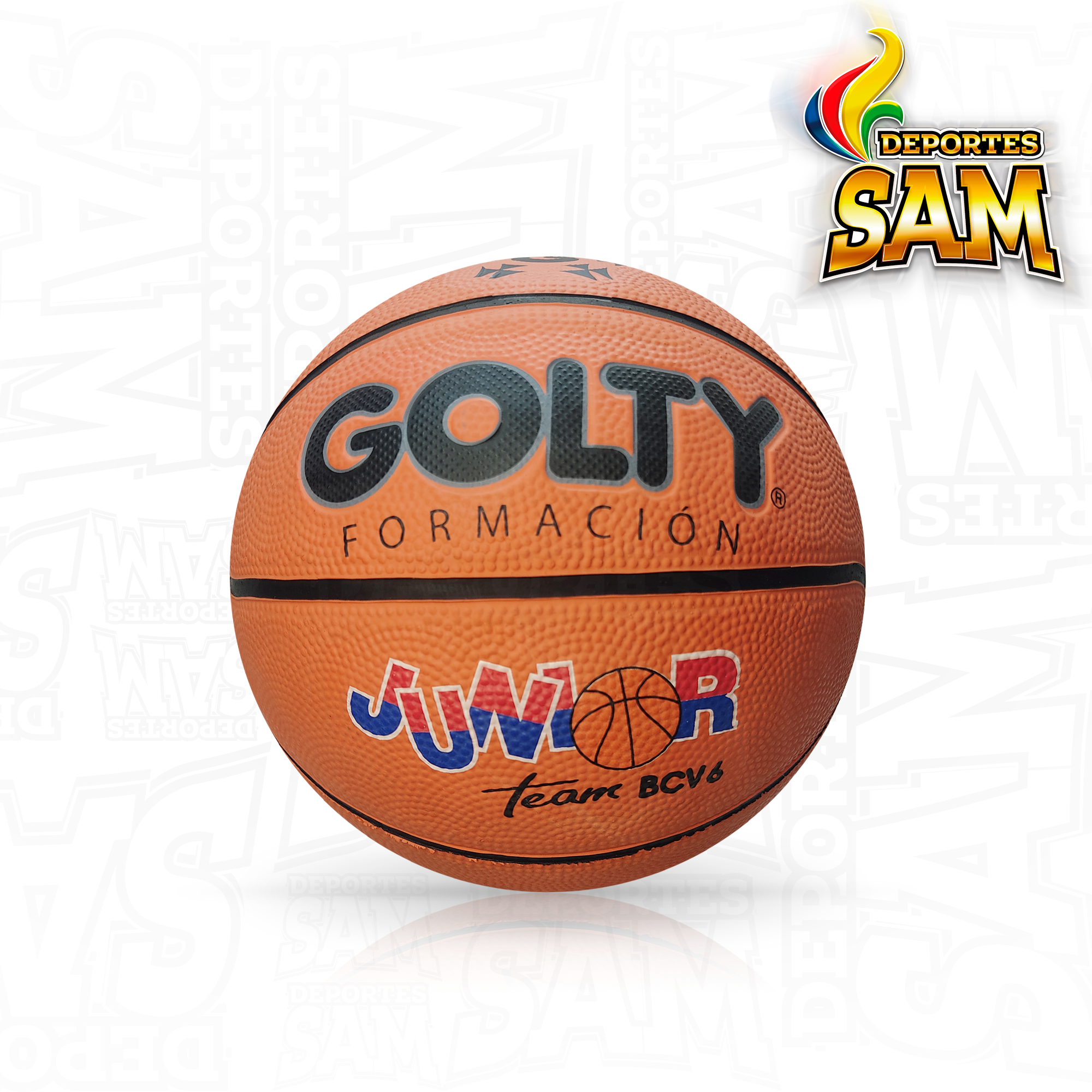 BALON BALONCESTO 6 JUNIOR TEAM FORMACIÓN GOLTY