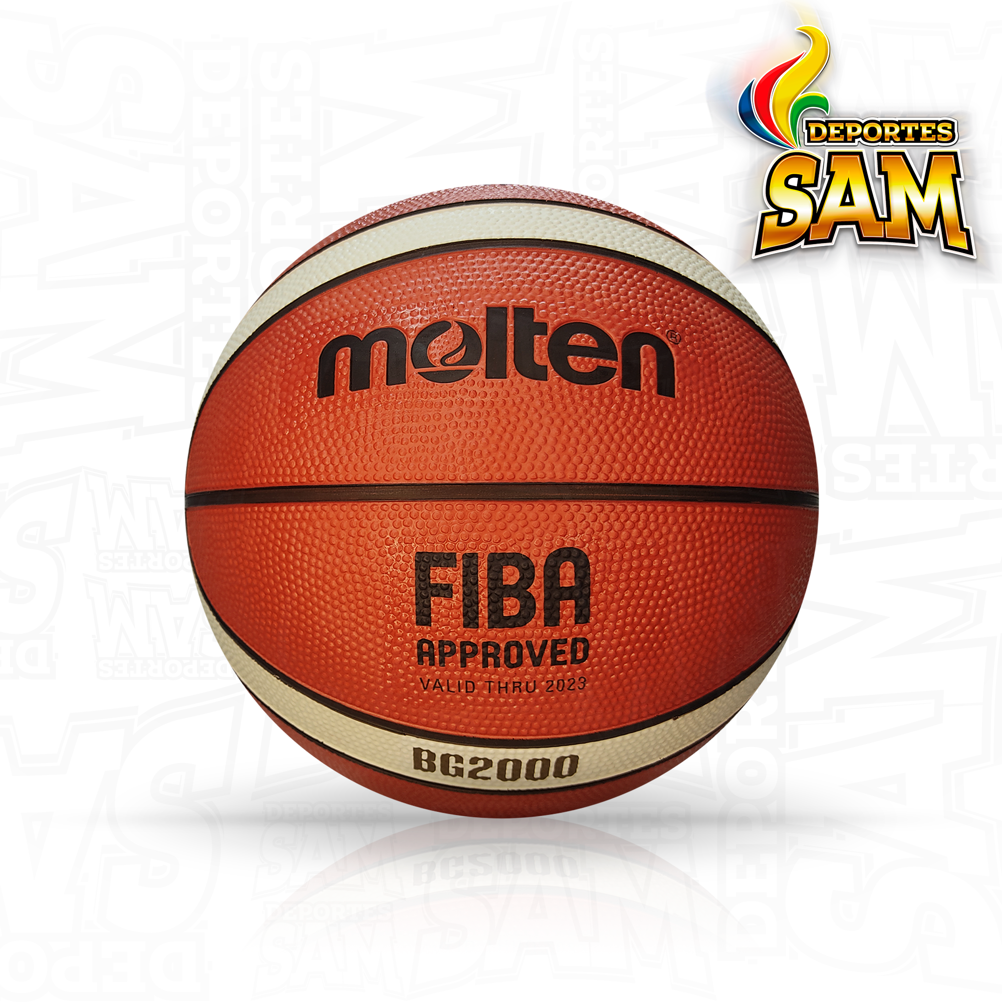 BALON BALONCESTO MOLTEN N.7 12 PANEL B7G2000