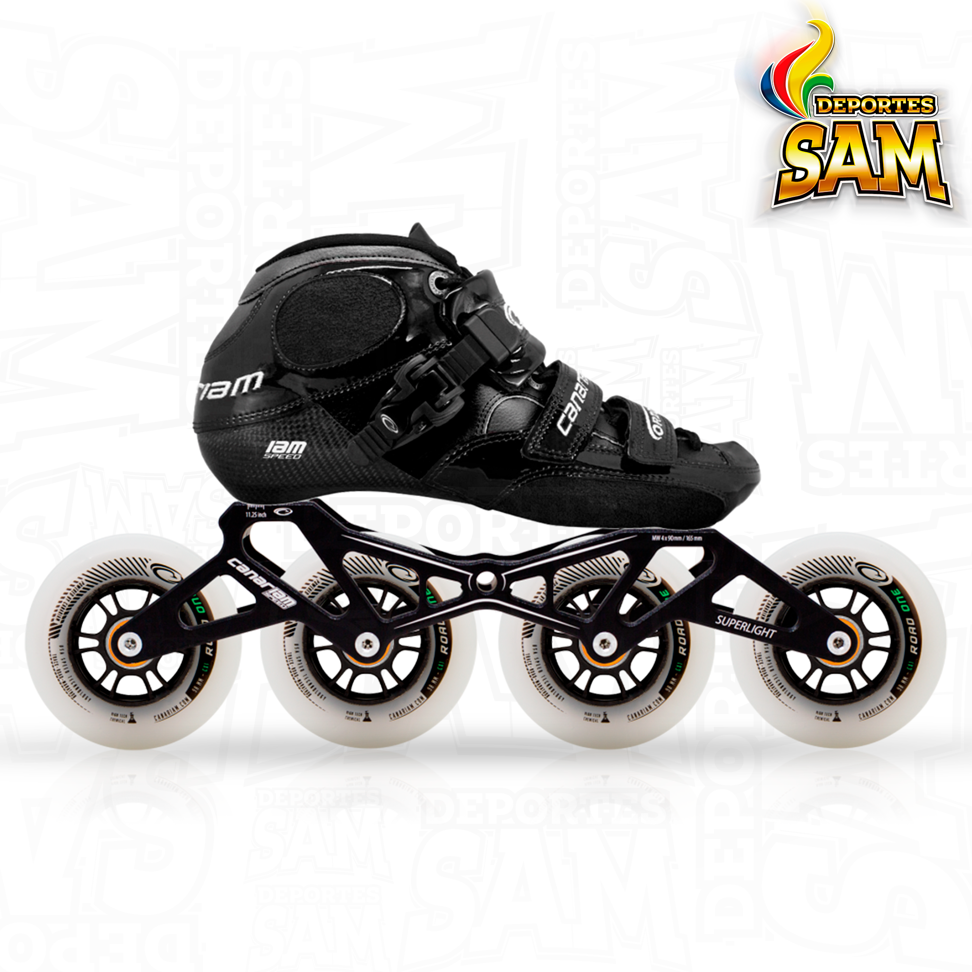 PATIN PROFESIONAL BOTA ORION, CHASIS SUPERLIGHT 11.25, 10.25, RUEDA ROAD ONE 80-84MM BALINERA TWINCAM ILQ-9PRO