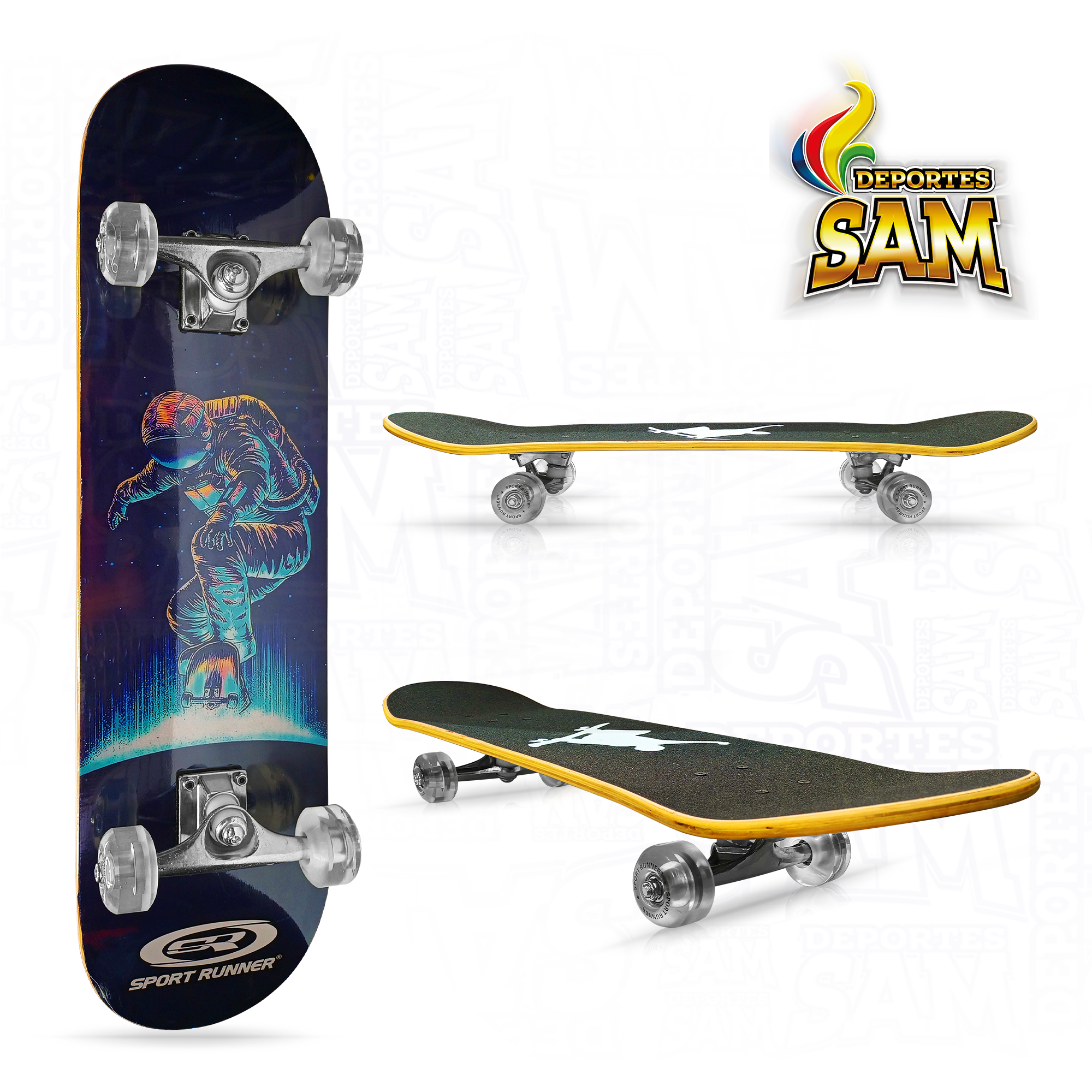 PATINETA TABLA SEMIPRO SKATE RUNNER