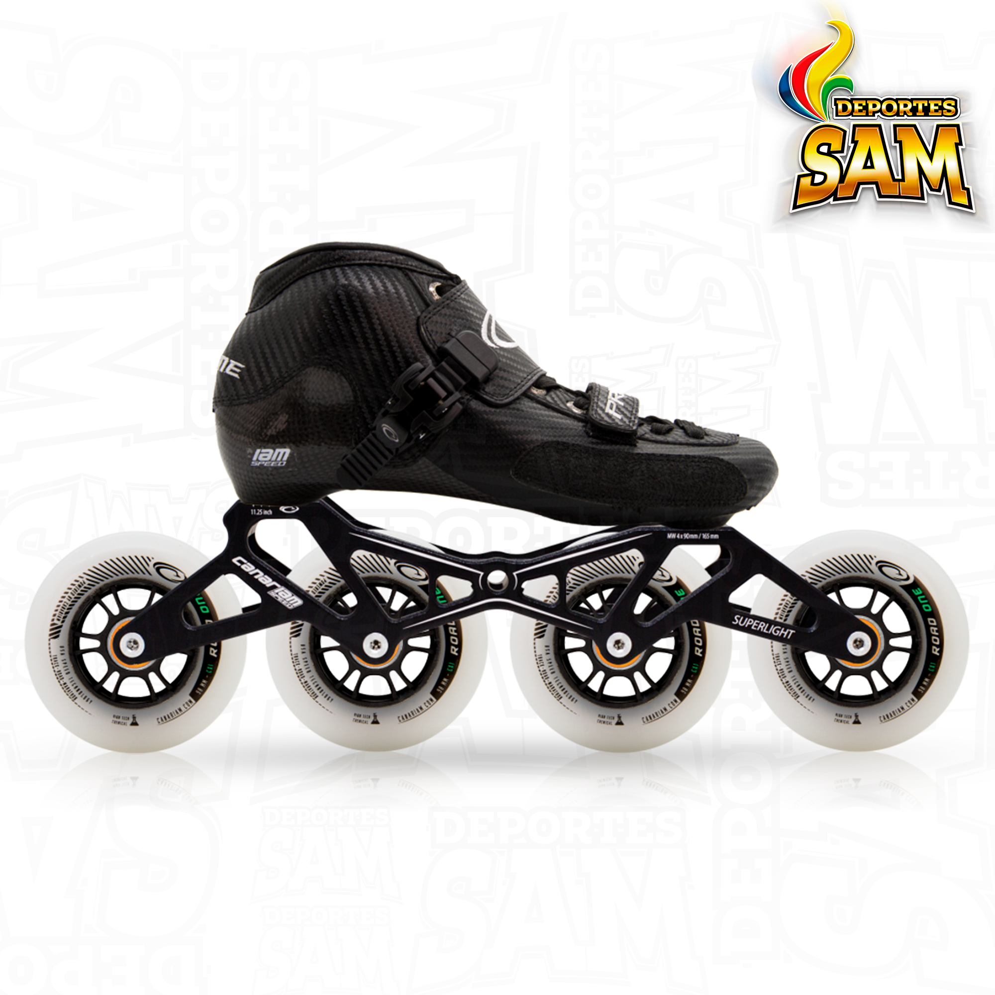 PATIN PROFESIONAL BOTA PRIME, CHASIS SUPERLIGHT 11.25, 10.25, RUEDA ROAD ONE 80-84MM,  BALINERA TWINCAM ILQ-9PRO