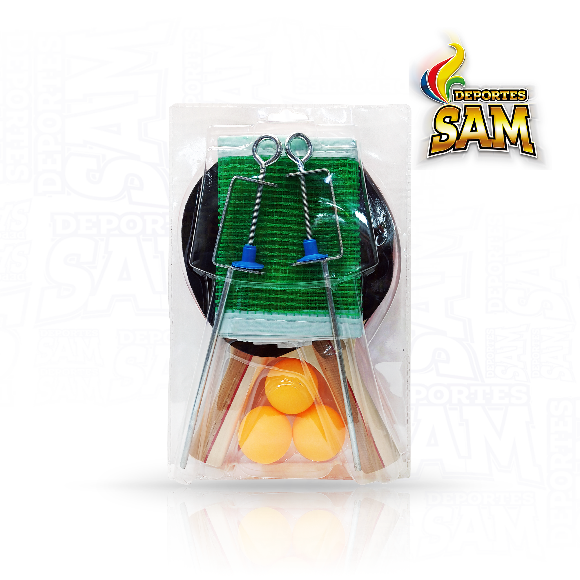 RAQUETA PING PONG AVANTI 2PCS 3  BALLS POST & MALLA 3 STAR