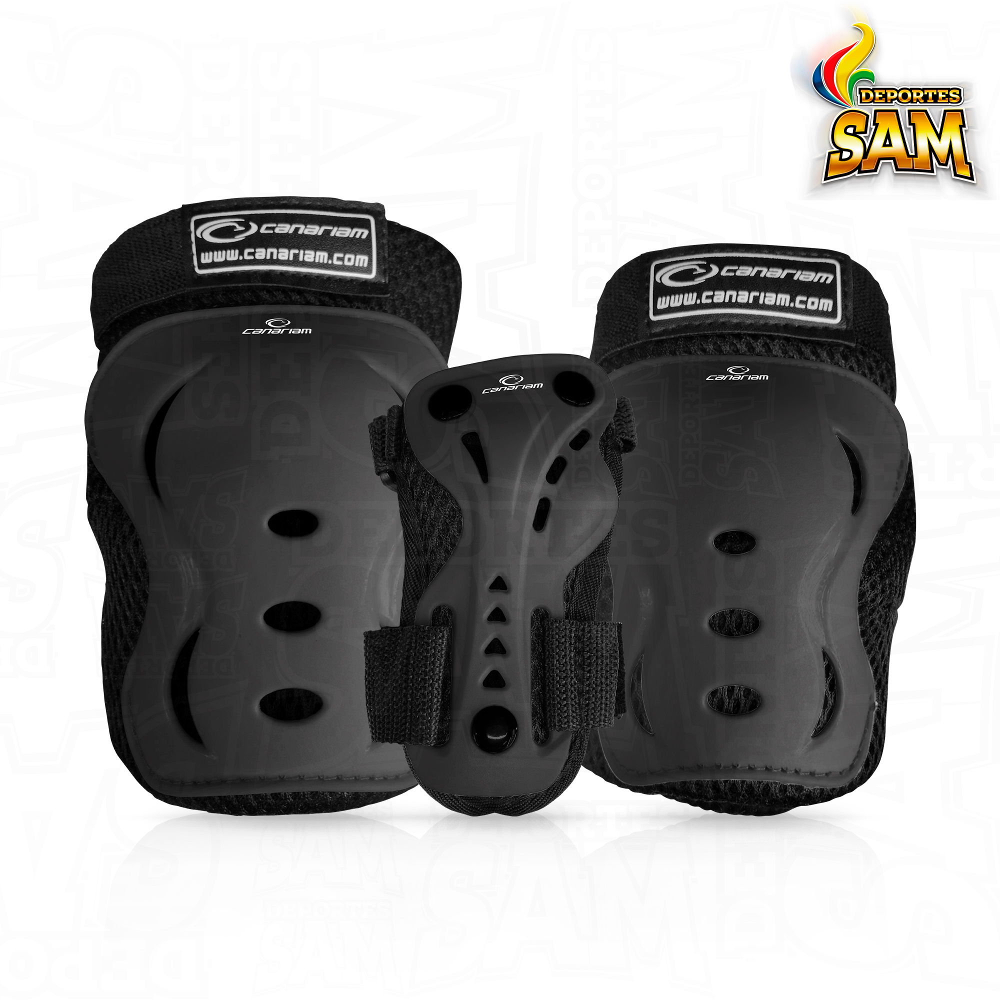 KIT DE PROTECCION C2 NEGRO CANARIAM