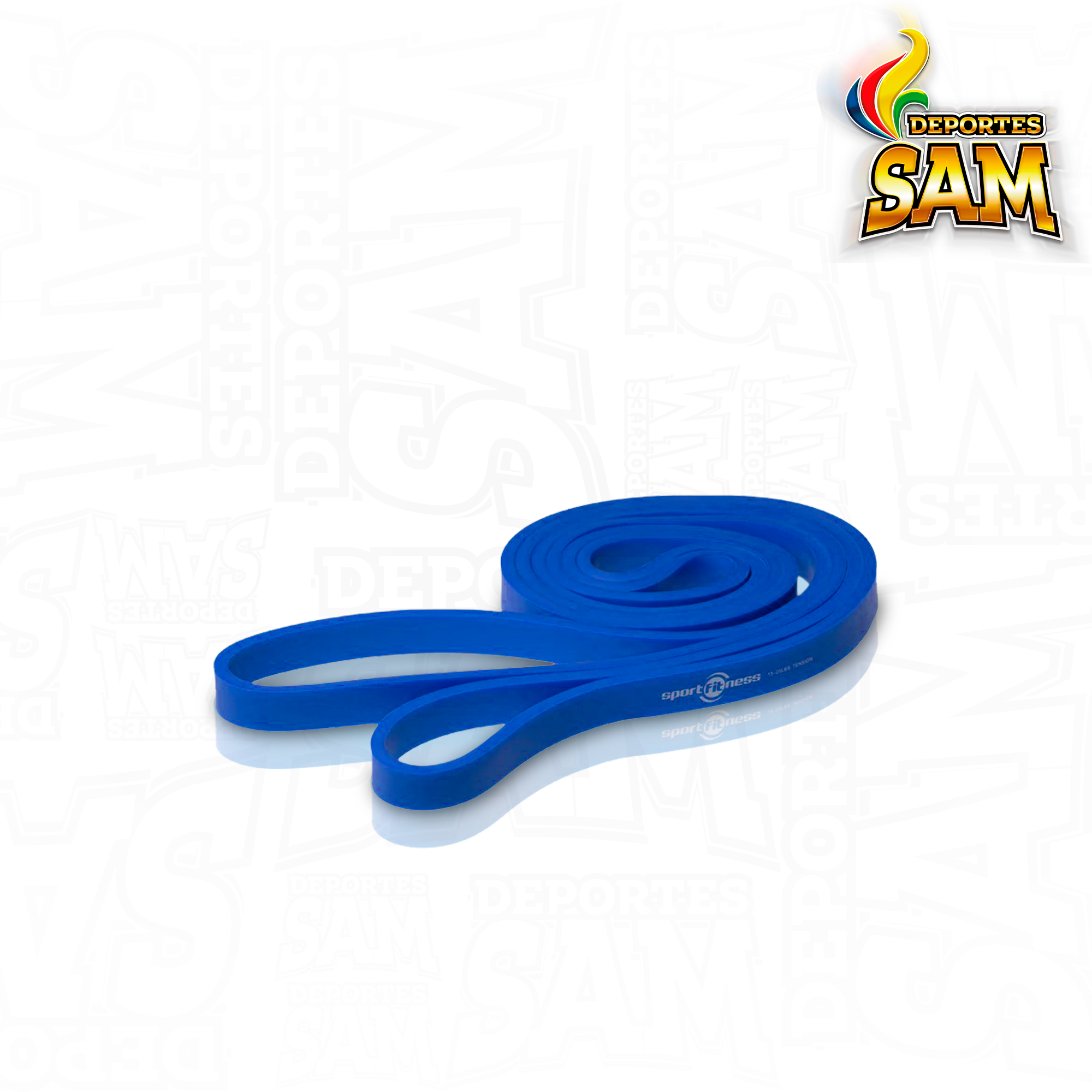 BANDAS ELASTICAS PODER AZUL 2000X65X4.5MM