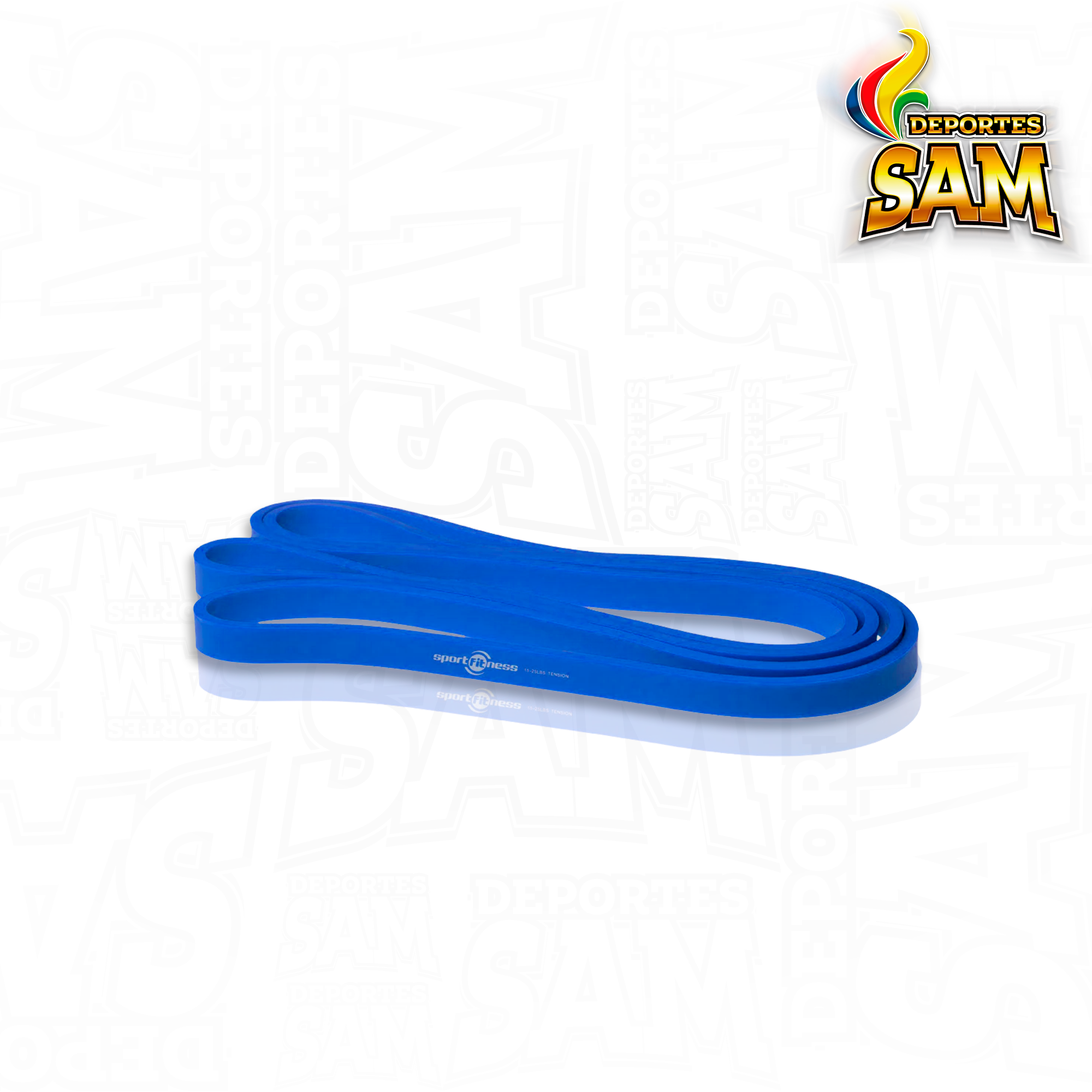 BANDAS ELASTICAS PODER AZUL 2000X65X4.5MM