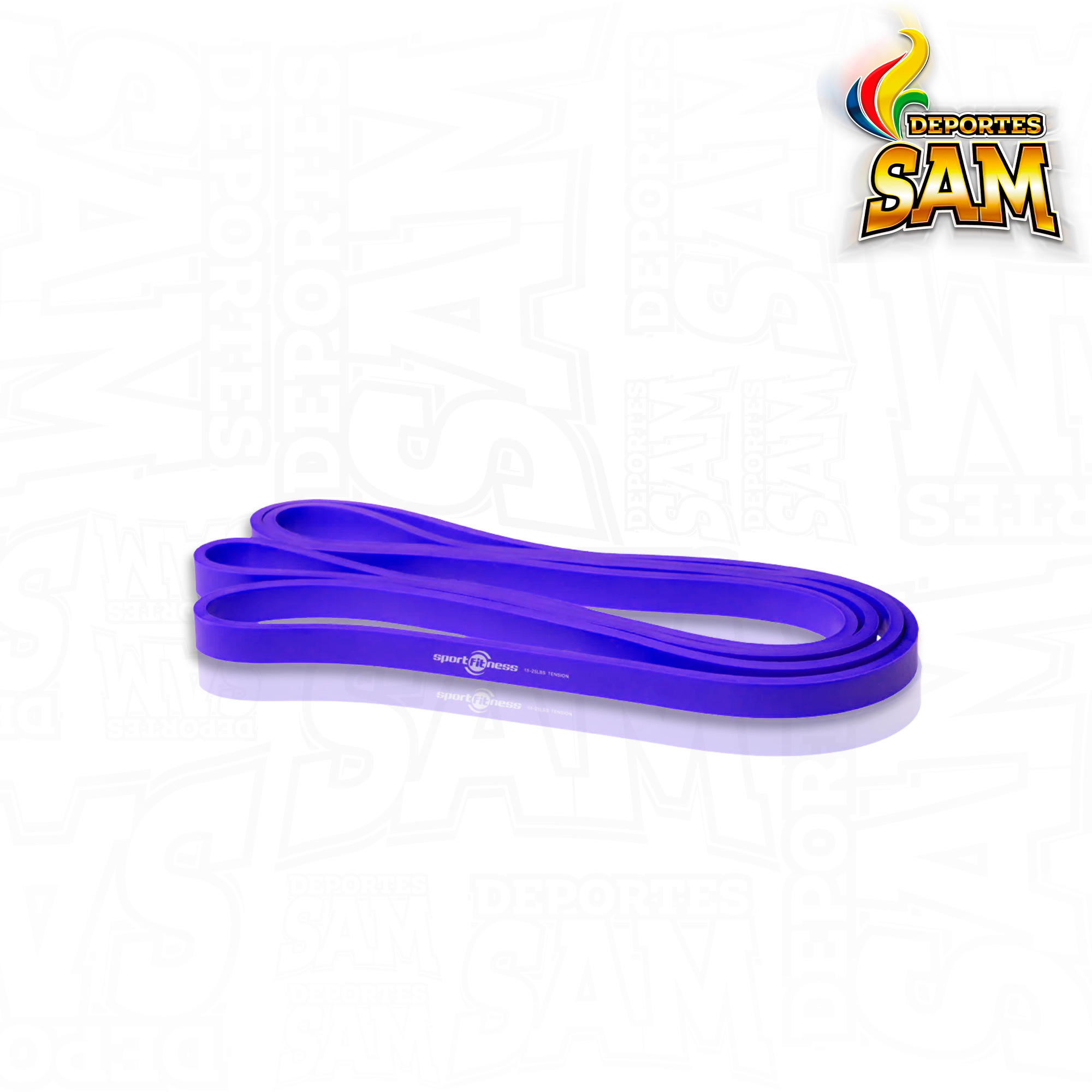 BANDAS ELASTICAS PODER MORADO 2000X32X4.5MM