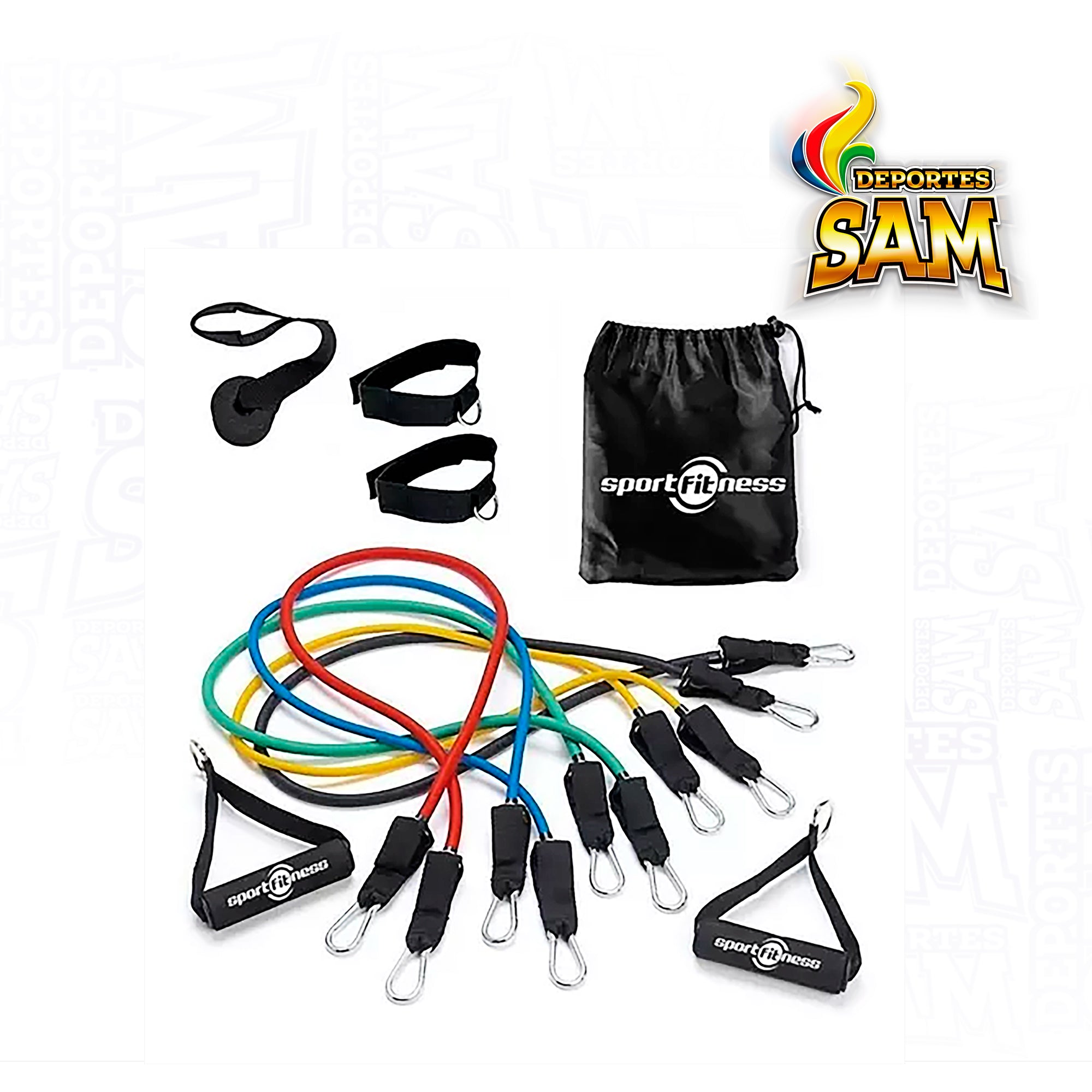 BANDAS TUBULARES (JGO X 5) SPORTFITNESS