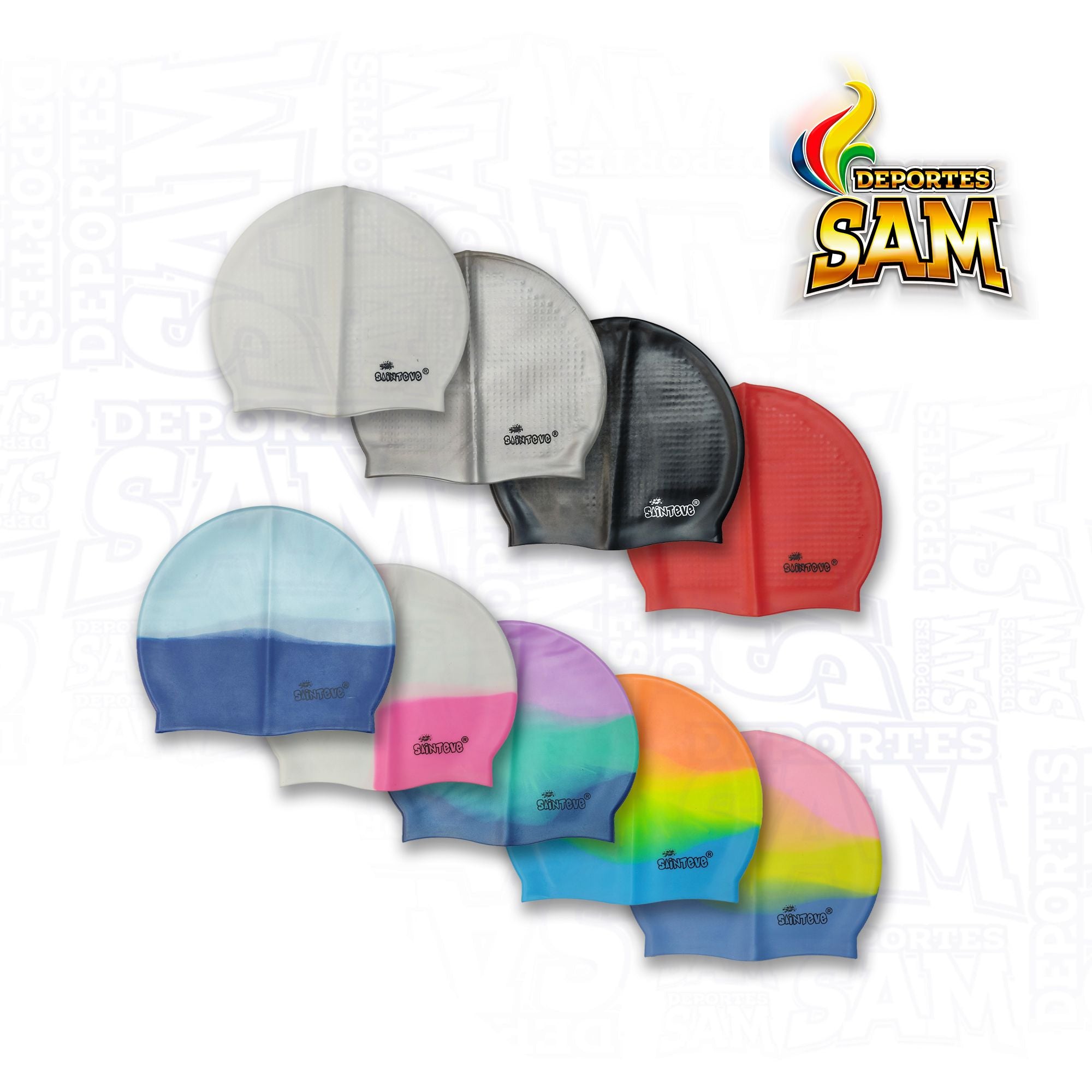 GORRO NATACION SAINTEVE SILICONA SWIM CAP