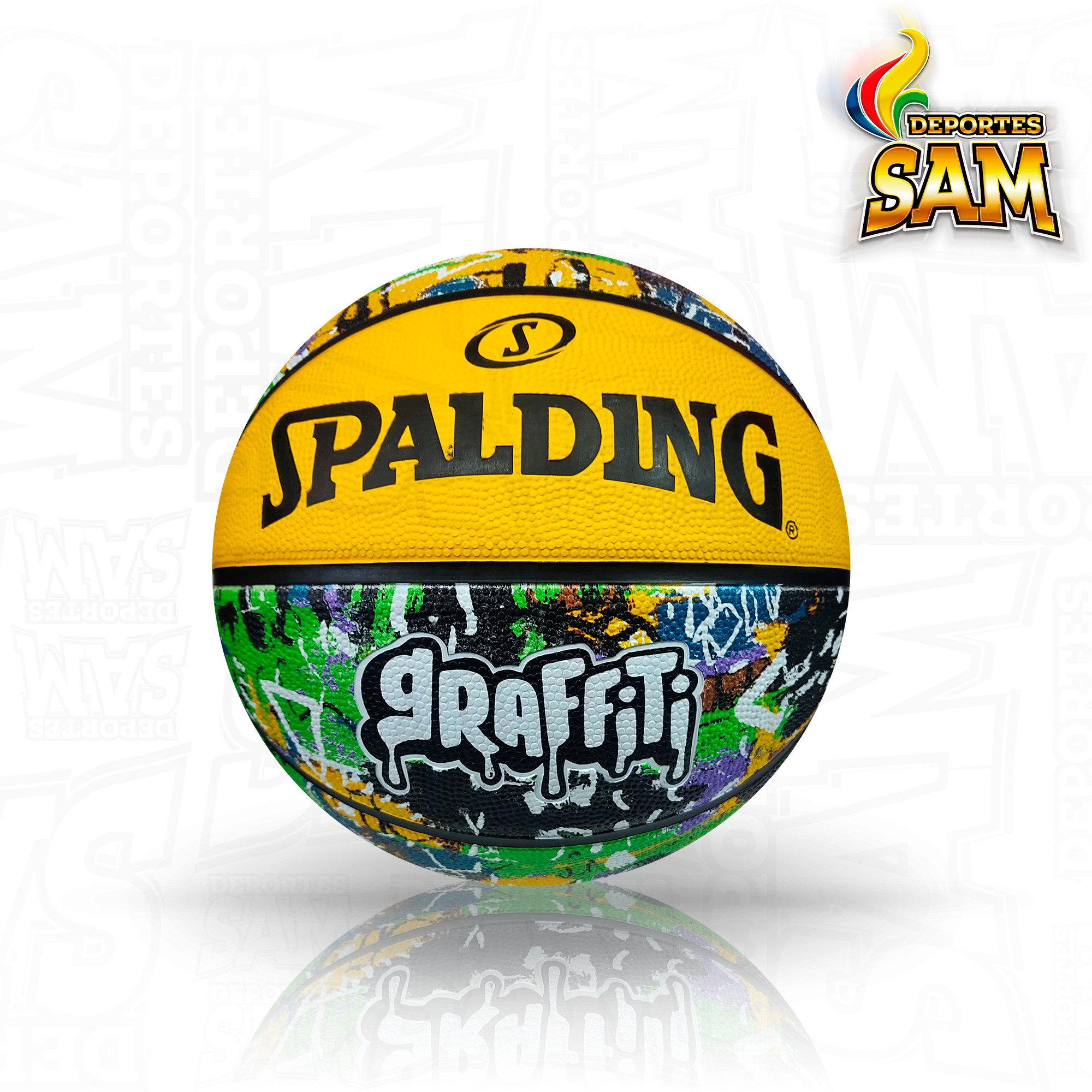 BALON BALONCESTO SPALDING GRAFITI