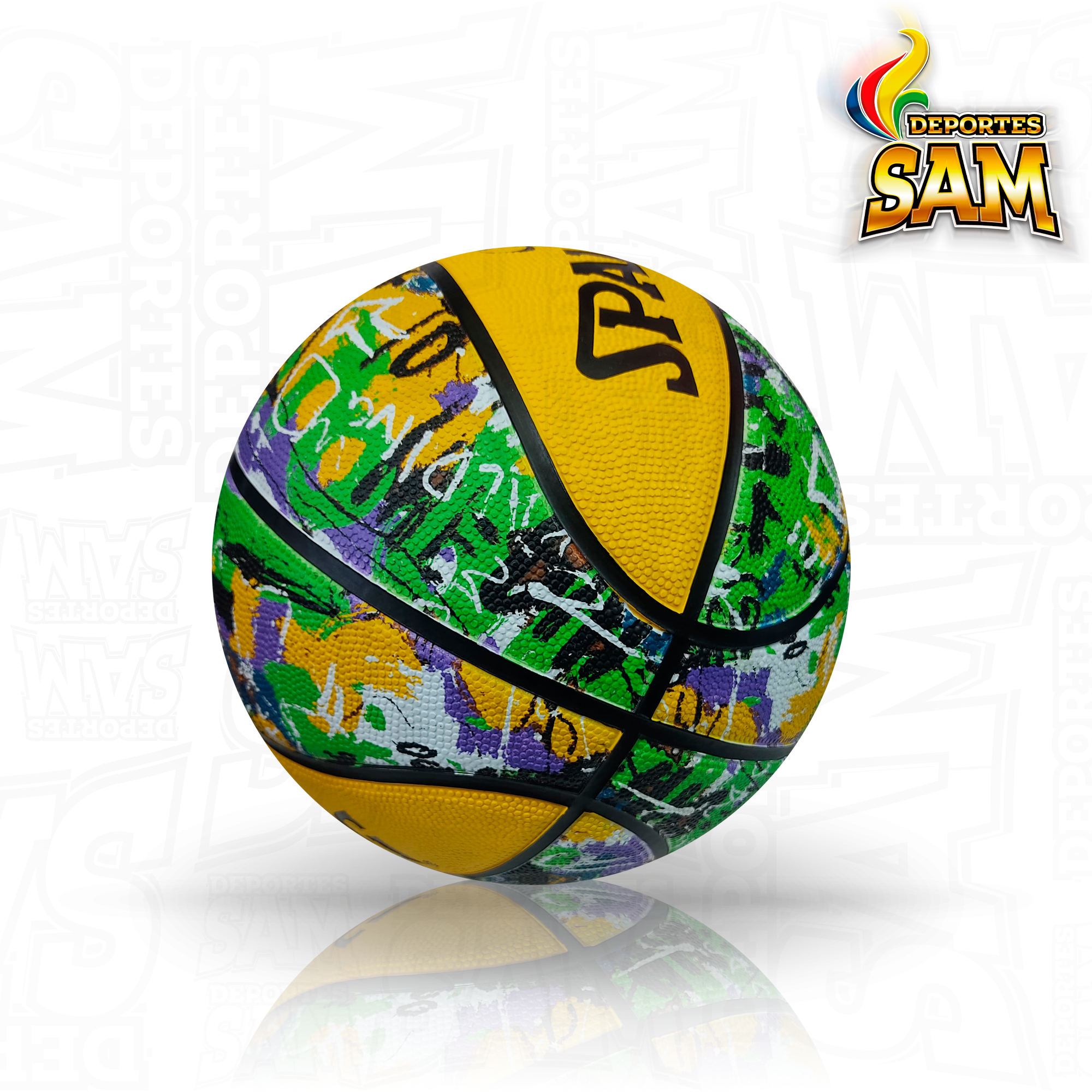 BALON BALONCESTO SPALDING GRAFITI