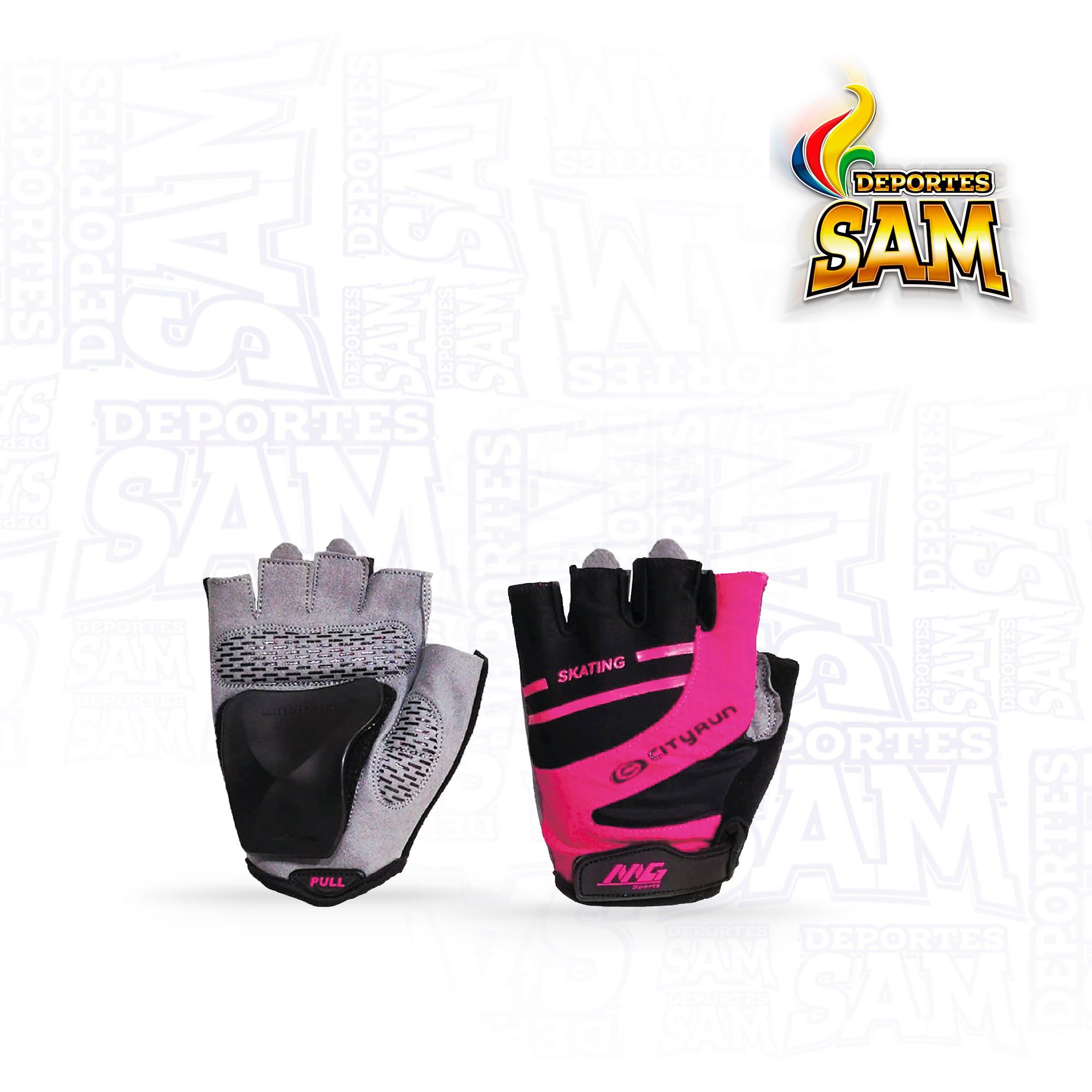 GUANTES PATINAJE FUCSIA CITYRUM FERULA