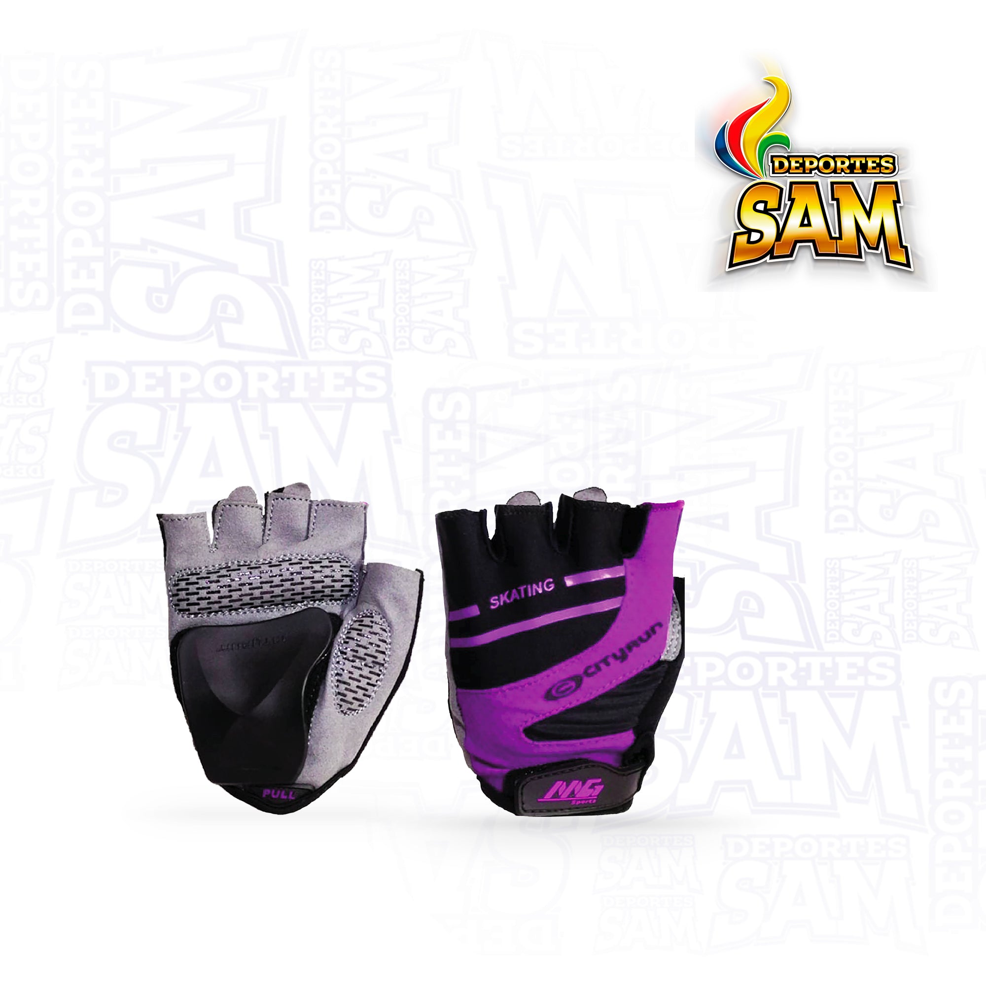 GUANTES PATINAJE MORADO CITYRUM FERULA