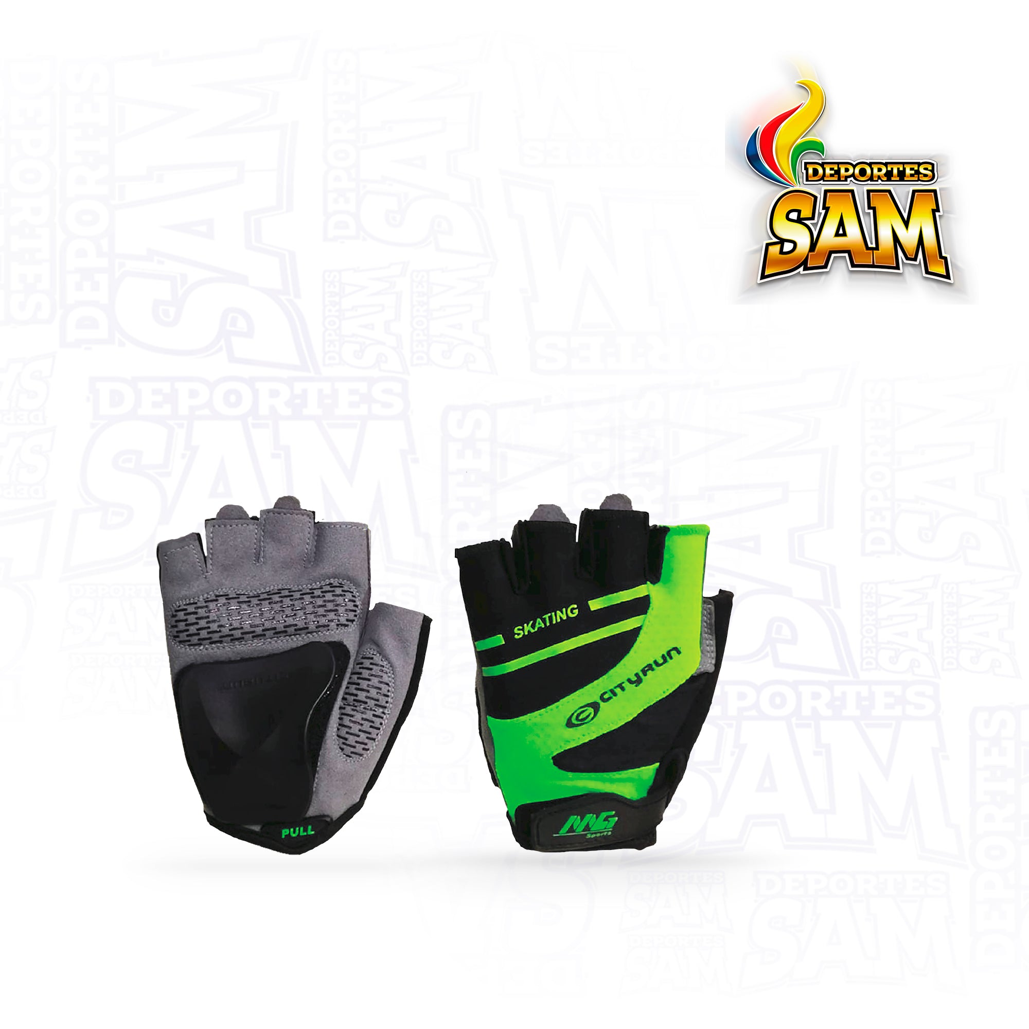 GUANTES PATINAJE VERDE CITYRUM FERULA