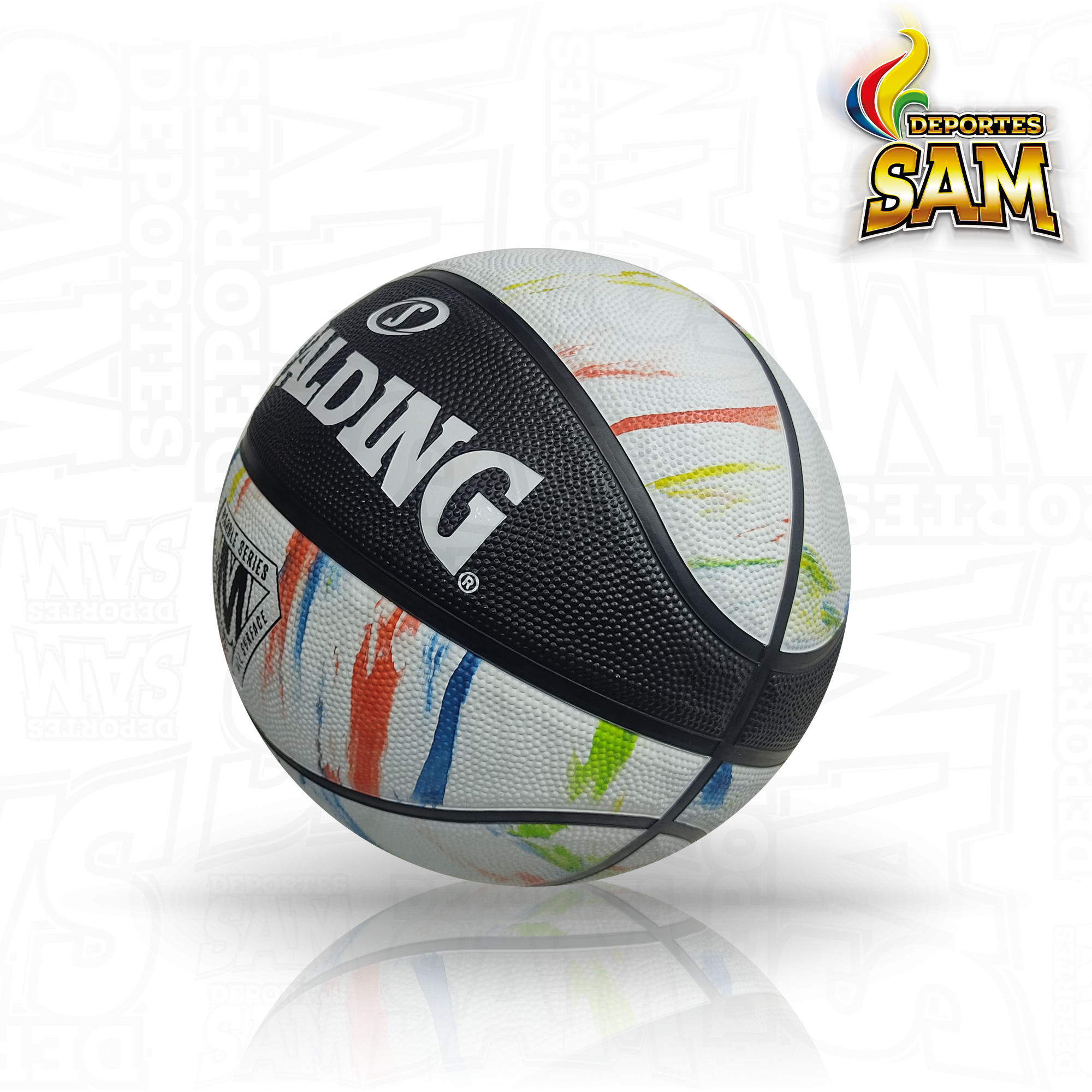 BALON SPALDING MARBLE SERIES COLORES