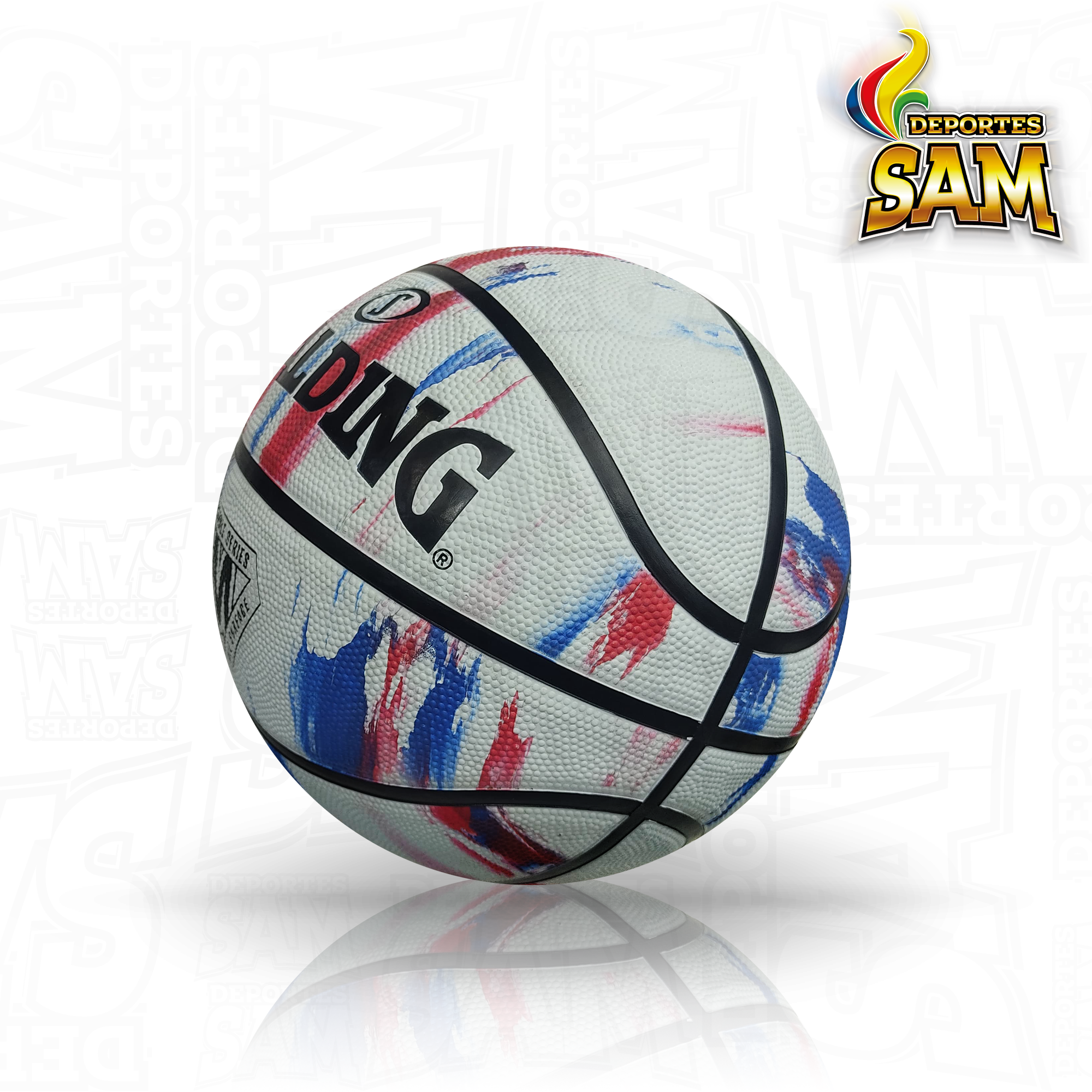 BALON SPALDING MARBLE SERIES COLORES